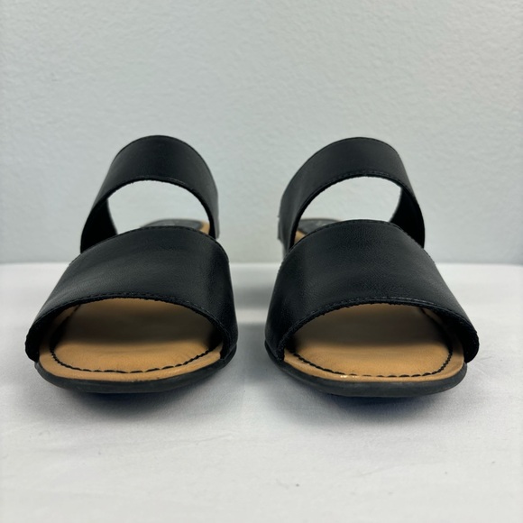 b.o.c Lyanna Black Vegan Double Strap Sandals - Picture 4 of 8